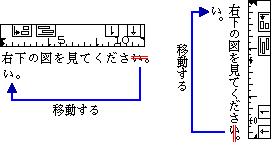 行頭の禁則