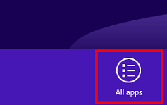 Click All apps.