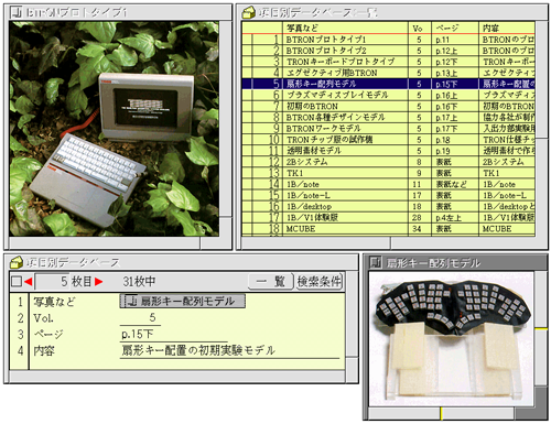 仮身の使えるカード型データベース