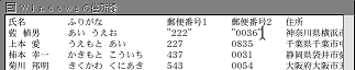 数値を「”　”」で囲む