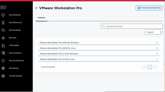 ProductDownloadsページ